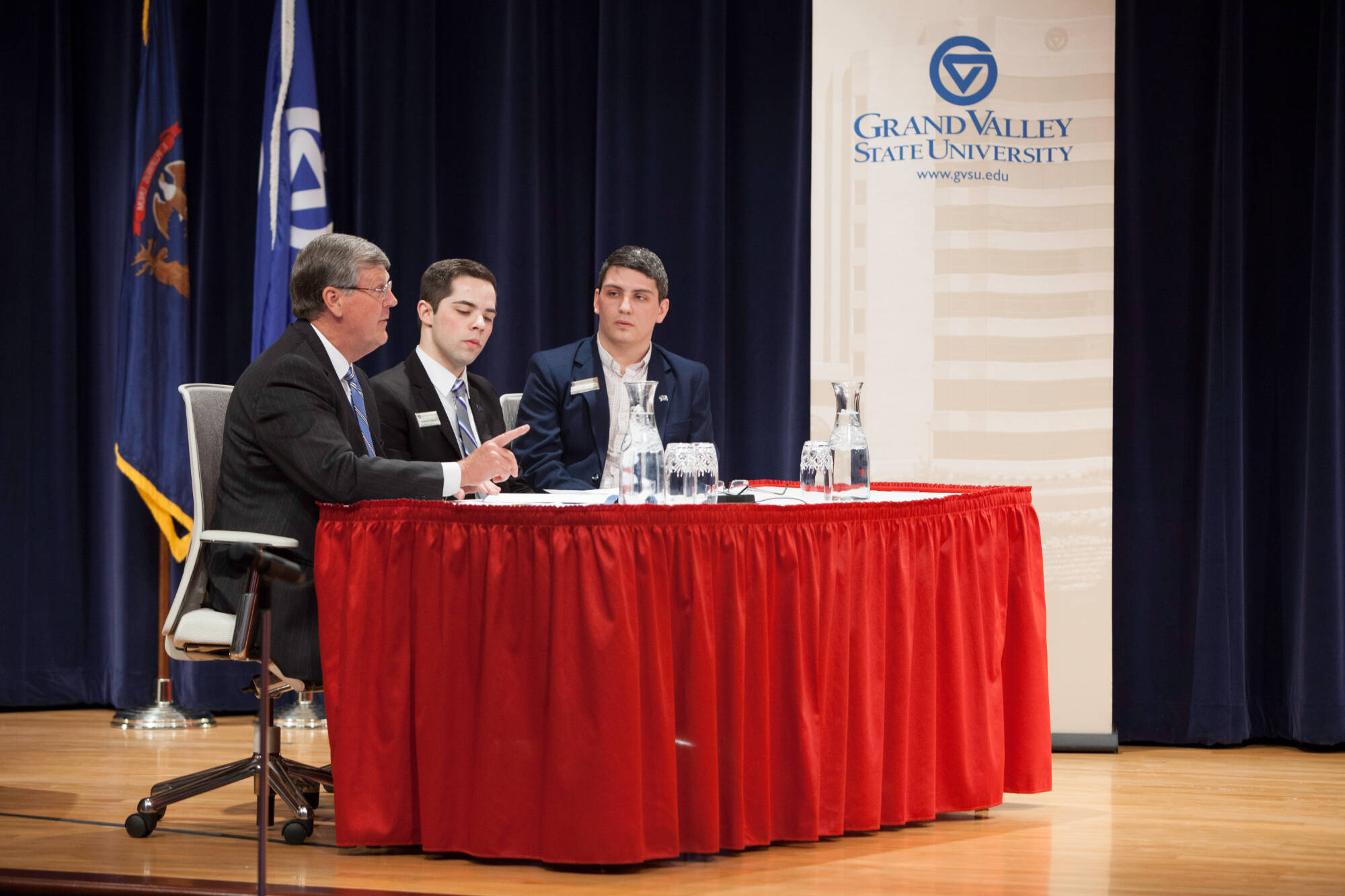 Senate Subcommittee on Higher Education hearing at Loosemore auditorium on February 27,2014